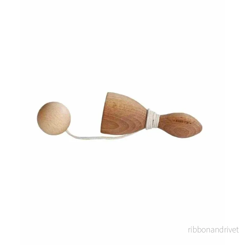 Träspel Swing & Catch – Tränar Precision | Wooden Story - Bild 2