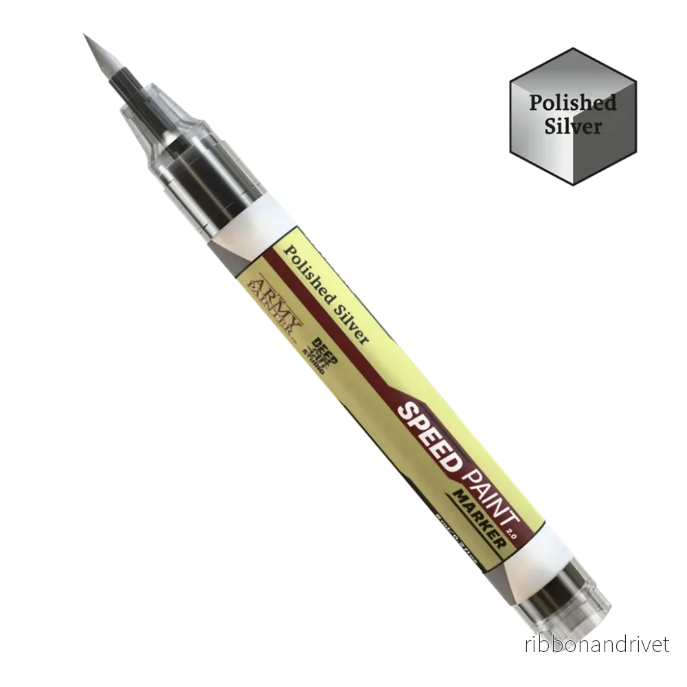 The Army Painter - Speedpaint Marker - Polished Silver