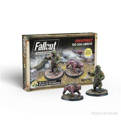 Fallout Wasteland Warfare - Varelser: Yao Guaiöverfall - Bild 2