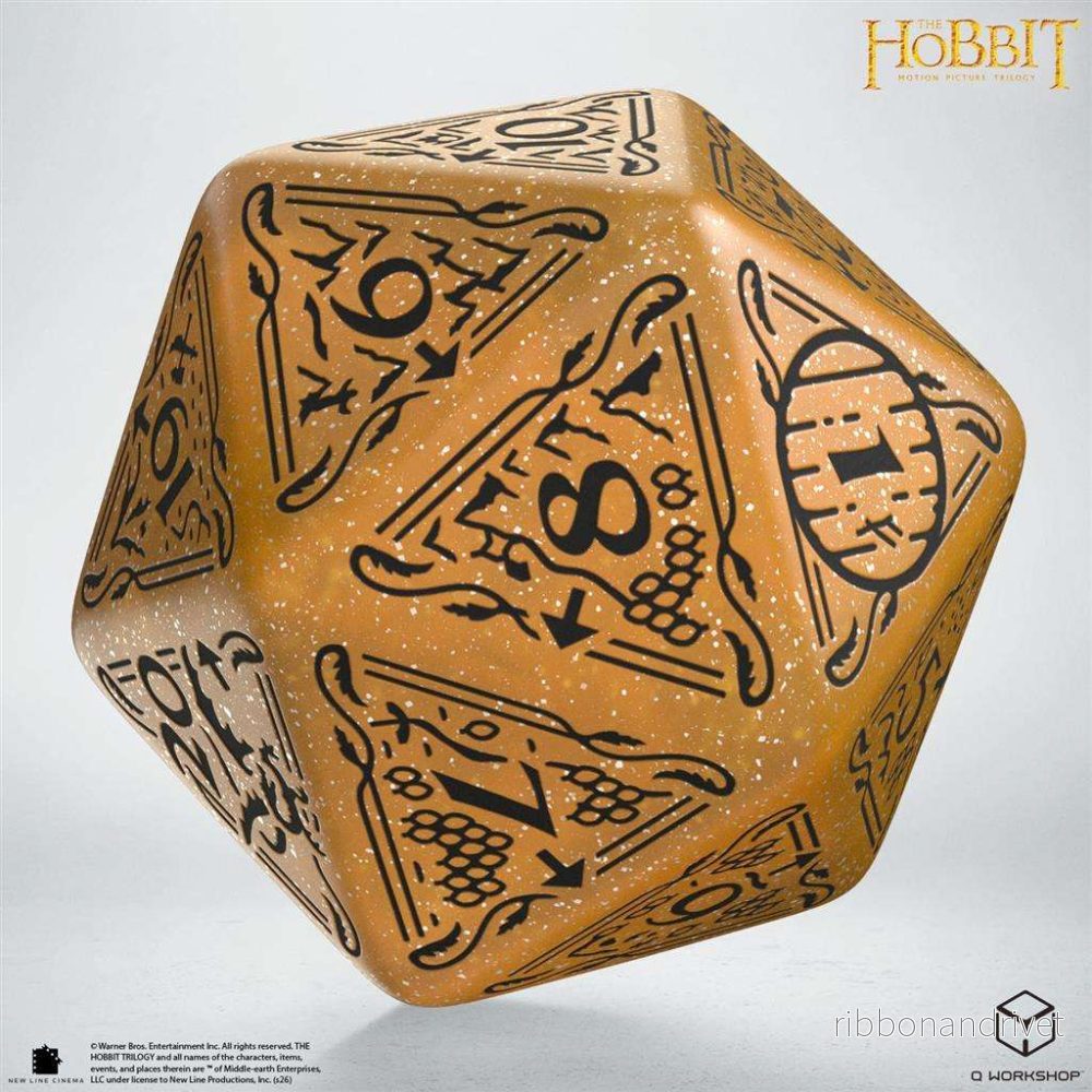 The Hobbit Spindown D20 – Solaris TCG Jumbo Die The Hobbit Spindown D20 – Solaris TCG Jumbo Die