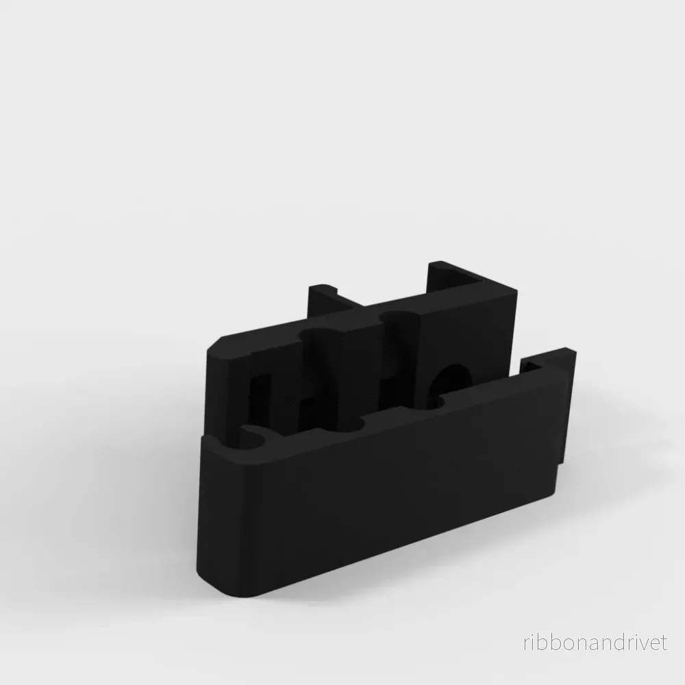 Brock 2020 Kabelhållare med klämma för 30x40 lasergravör CNC - Bild 2