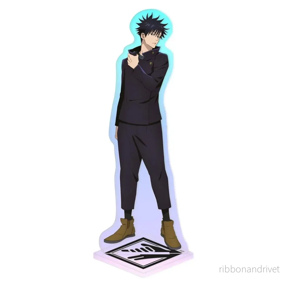 Jujutsu Kaisen Holografisk Akrylfigur / Standee – Fushiguro – 12 cm Jujutsu Kaisen Holografisk Akrylfigur / Standee – Fushiguro – 12 cm