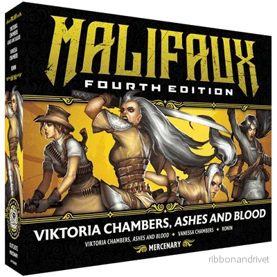 Malifaux 4th Edition - Viktoria Chambers, Ashes and Blood - Bild 2