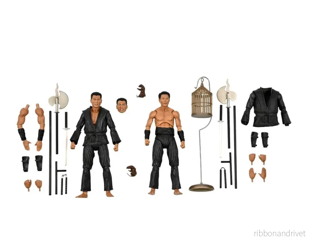 Teenage Mutant Ninja Turtles (1990 Film) 7” Actionfigur Shadow Warriors 2-Pack Teenage Mutant Ninja Turtles (1990 Film) 7” Actionfigur Shadow Warriors 2-Pack