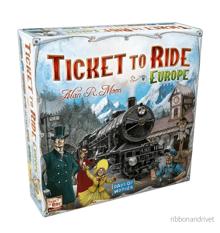 Brädspel – Ticket to Ride Europe