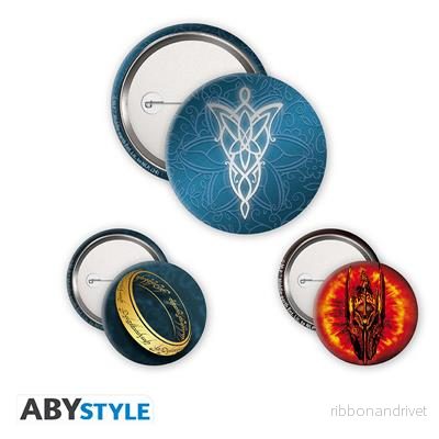 LORD OF THE RINGS – Badge Pack – Middle Earth LORD OF THE RINGS – Badge Pack – Middle Earth