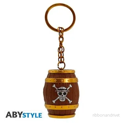 ONE PIECE – Nyckelring 3D ”Barrel”