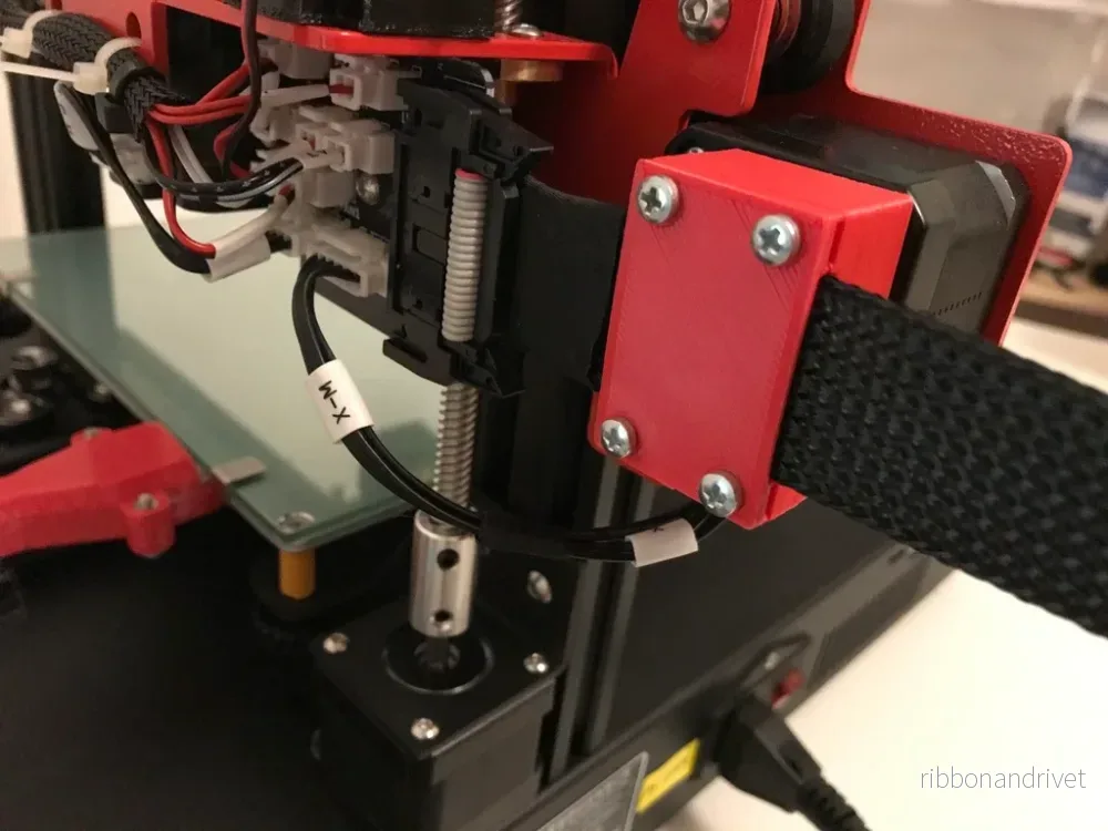 Anet ET4 X-Gantry kabelhållare: Stabiliserar datakabeln Anet ET4 X-Gantry kabelhållare: Stabiliserar datakabeln