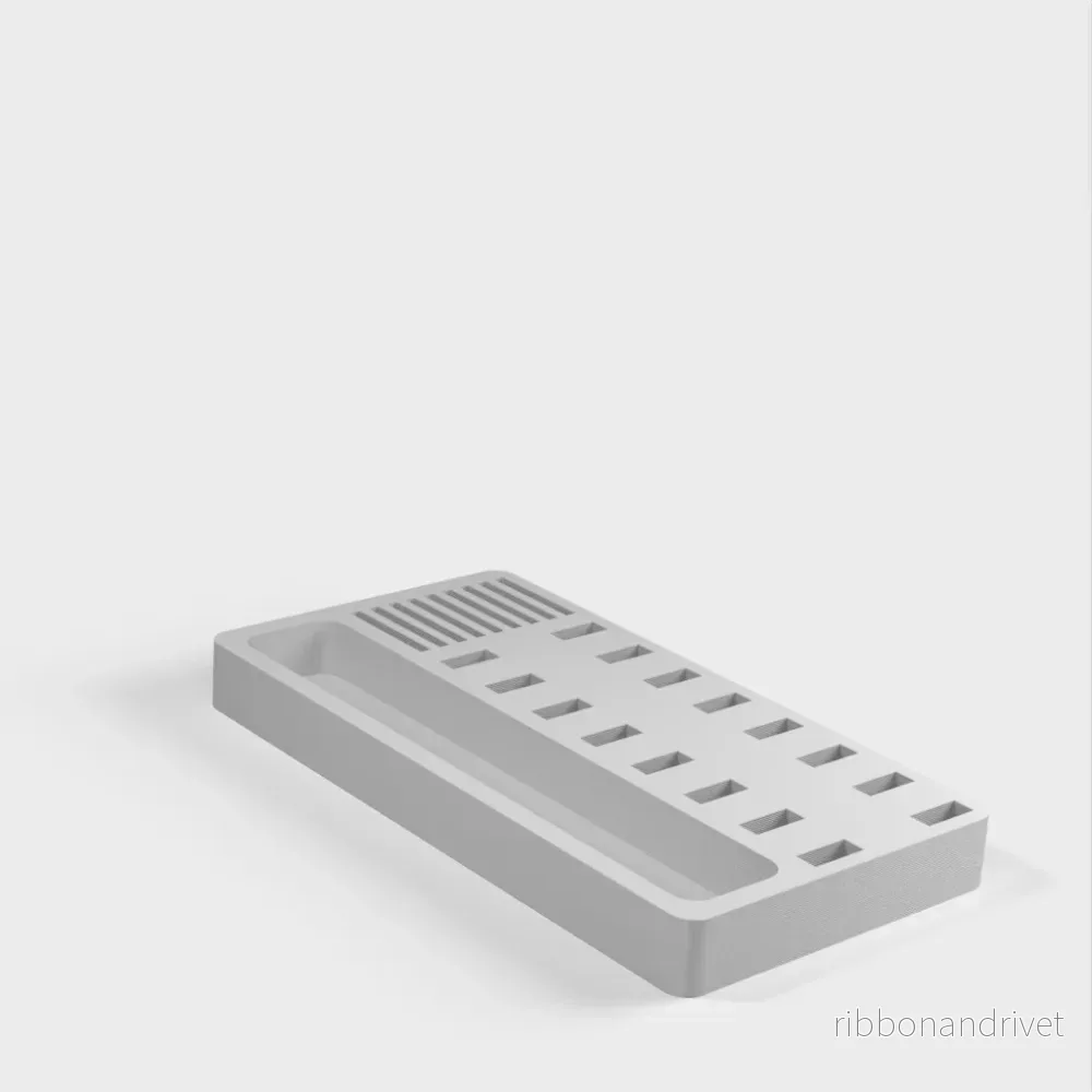 16x USB och 9x SD-korthållare 16x USB och 9x SD-korthållare