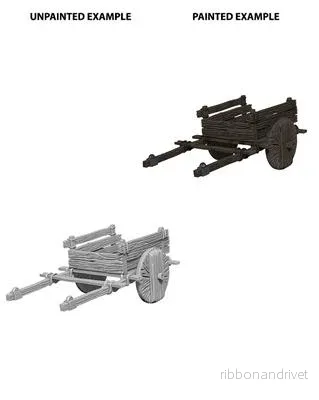 WizKids Deep Cuts Omålade Miniatyrer: 2 Hjulvagn