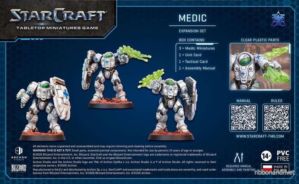 StarCraft® The Miniatures Game – Medic – Terran expansionsset – EN - Bild 2
