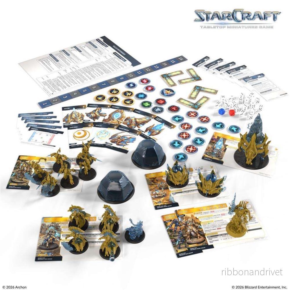 StarCraft® The Miniatures Game – Protoss Starter Set Founders Edition – EN - Bild 2