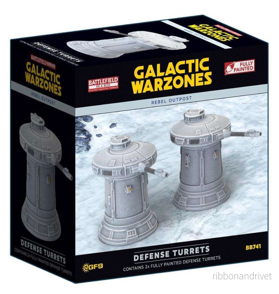 Galactic Warzones: Rebel Outpost – Försvarstorn (x2)