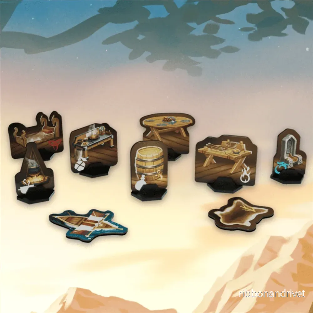 Valheim: Trämöbelpaket Valheim: Trämöbelpaket