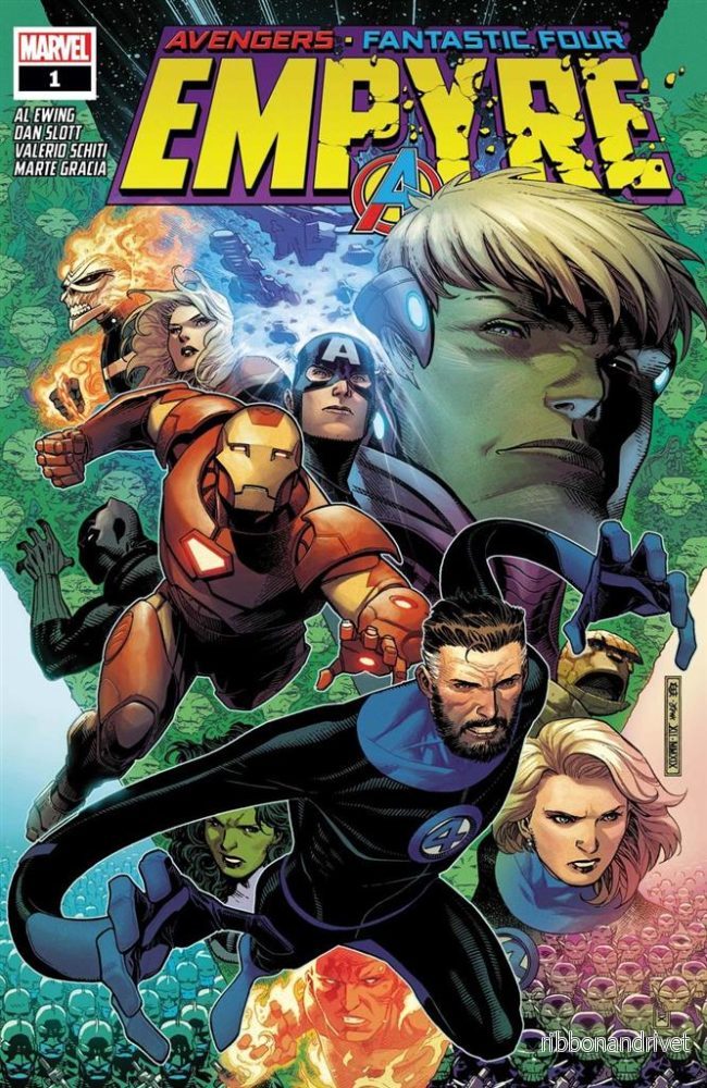 Marvel HeroClix: Avengers Fantastic Four Empyre Booster Brick – EN