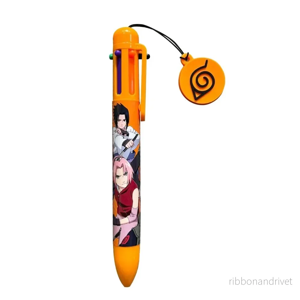 Naurto Multi-Colour Pen – Färgpenna med Karaktärer Naurto Multi-Colour Pen – Färgpenna med Karaktärer