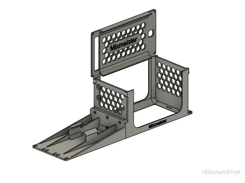 19-tums 3U rackmontering för Unifi UNAS 2 - Bild 2
