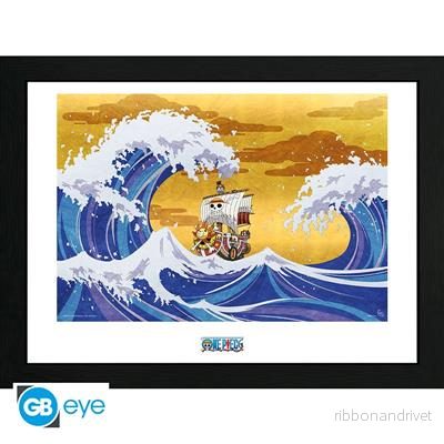 ONE PIECE – Inramad tryck ”Thousand Sunny” (30×40) ONE PIECE – Inramad tryck ”Thousand Sunny” (30×40)