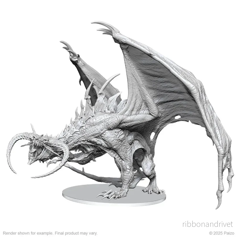 Pathfinder Battles Deep Cuts: Diabolisk Draklåda Minifigur Pathfinder Battles Deep Cuts: Diabolisk Draklåda Minifigur