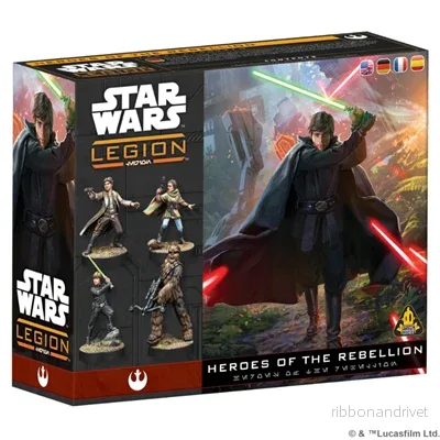 Star Wars: Legion – Hjältar från Rebellionens Karaktärsexpansion Star Wars: Legion – Hjältar från Rebellionens Karaktärsexpansion