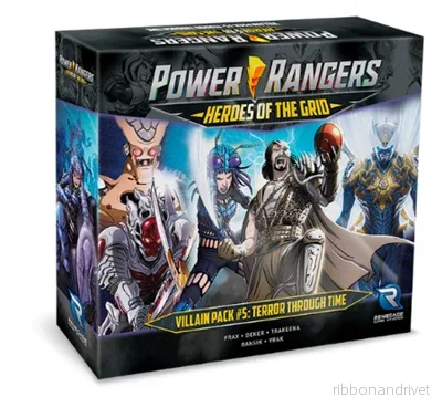 Power Rangers Heroes of the Grid: Villain Pack #5 – Terror Through Time Power Rangers Heroes of the Grid: Villain Pack #5 – Terror Through Time