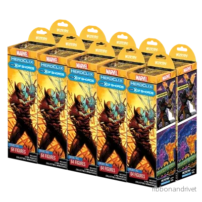 Marvel HeroClix: X-Men X of Swords Booster Brick Marvel HeroClix: X-Men X of Swords Booster Brick