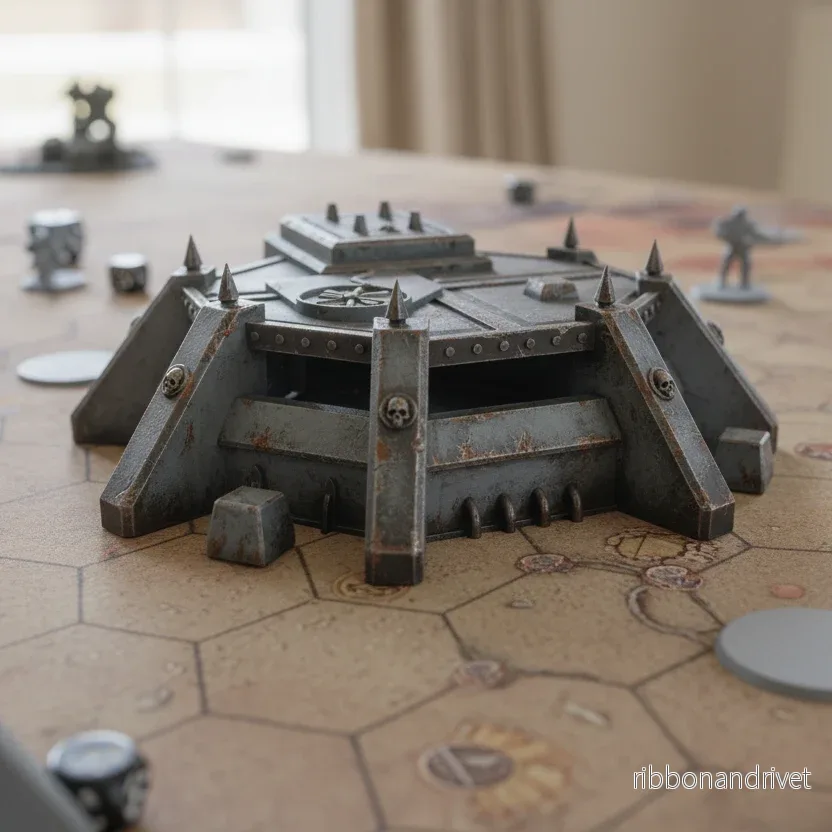 Detaljerad Kommandopost Befästning för Warhammer 40k - Bild 2