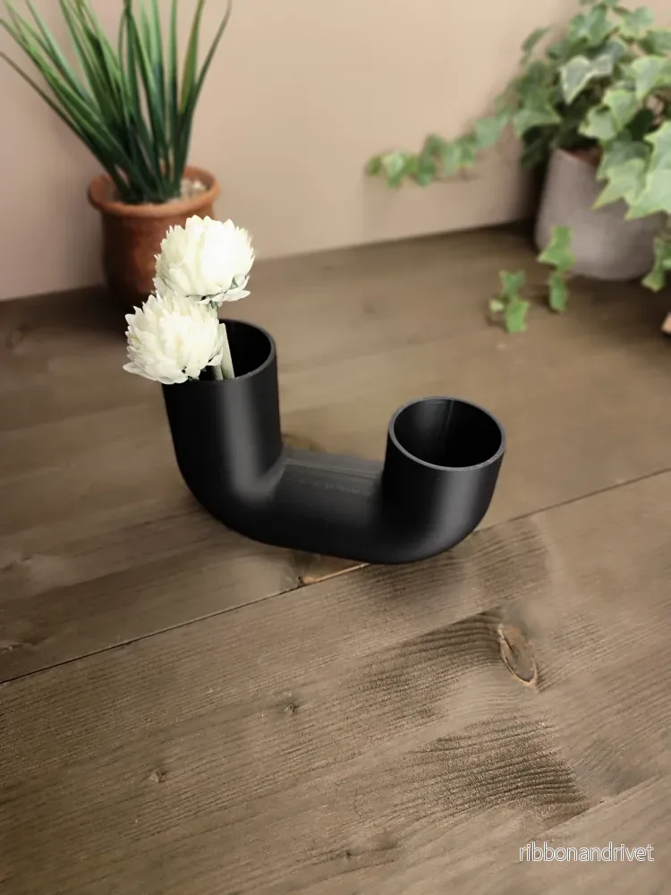 Minimalistisk arkvas för blommor och grenar