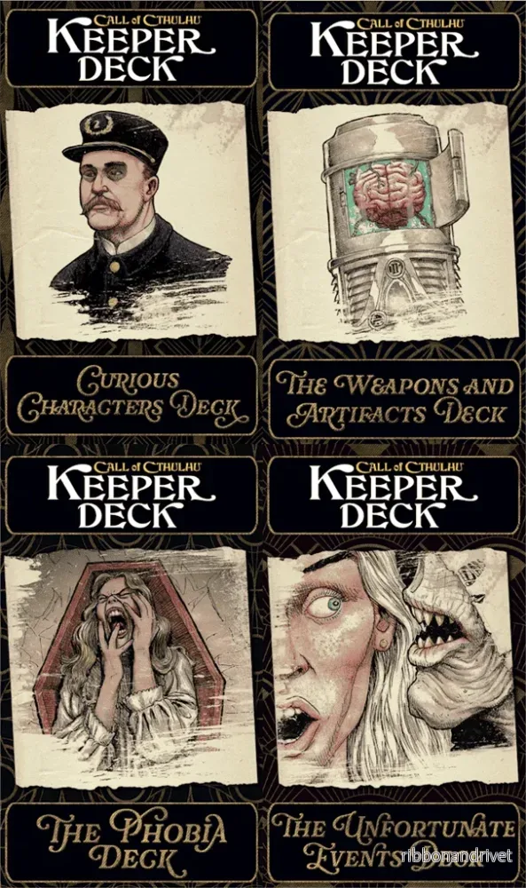 Call of Cthulhu Keeper Decks 2nd Edition – EN