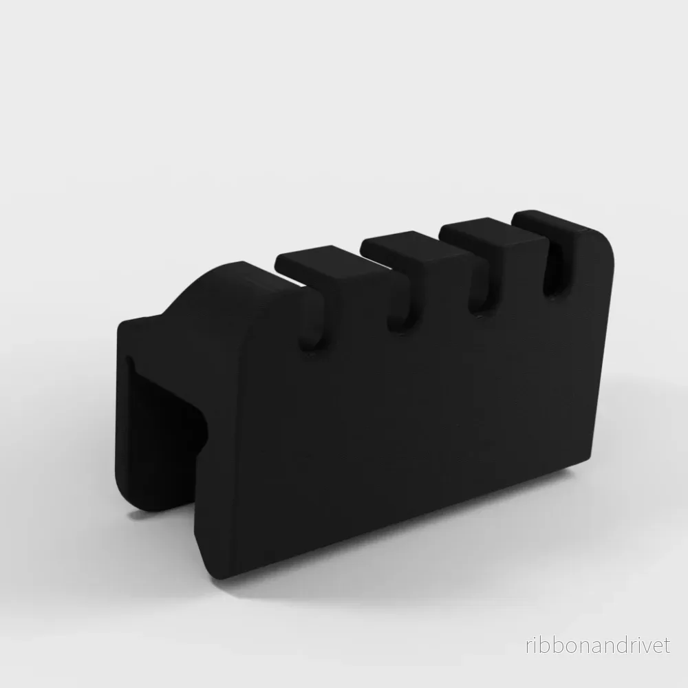 Praktisk USB-mikrokabelhållare för skrivbord - Bild 2