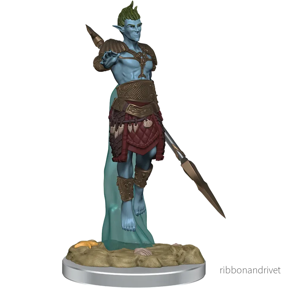 D&D Nolzur's Marvelous Miniatures: Sea Elf Fighters