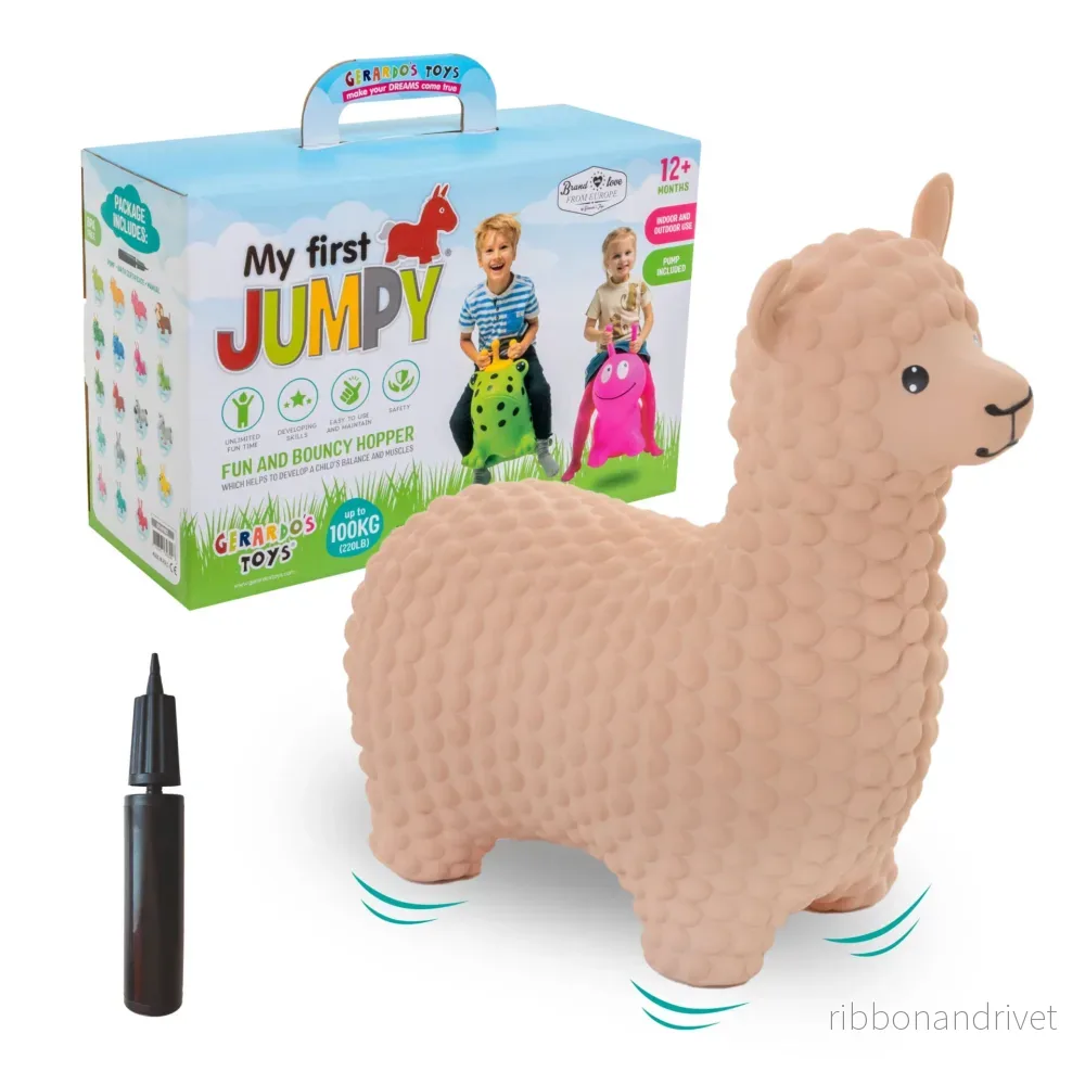 Hoppdjur "My First JUMPY" – Alpacka - Bild 3