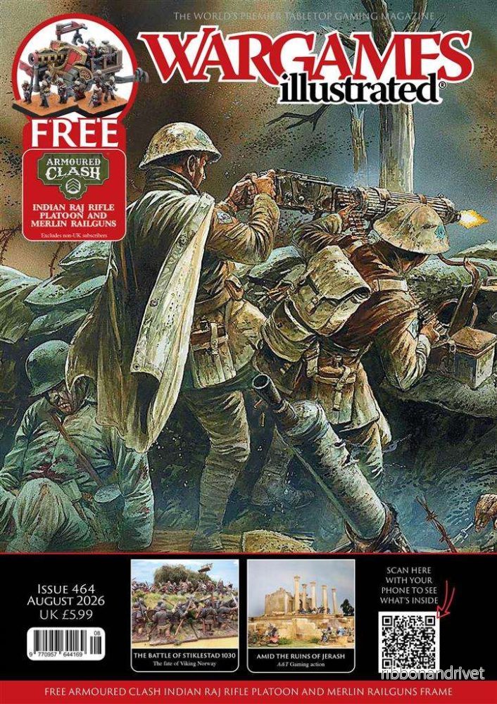 Wargames Illustrated WI464 augusti 2026-utgåva – EN Wargames Illustrated WI464 augusti 2026-utgåva – EN