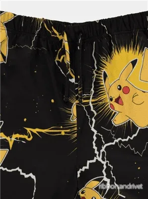 Pokémon – Pikachu AOP mjukisbyxor för herr, 2XL - Bild 3