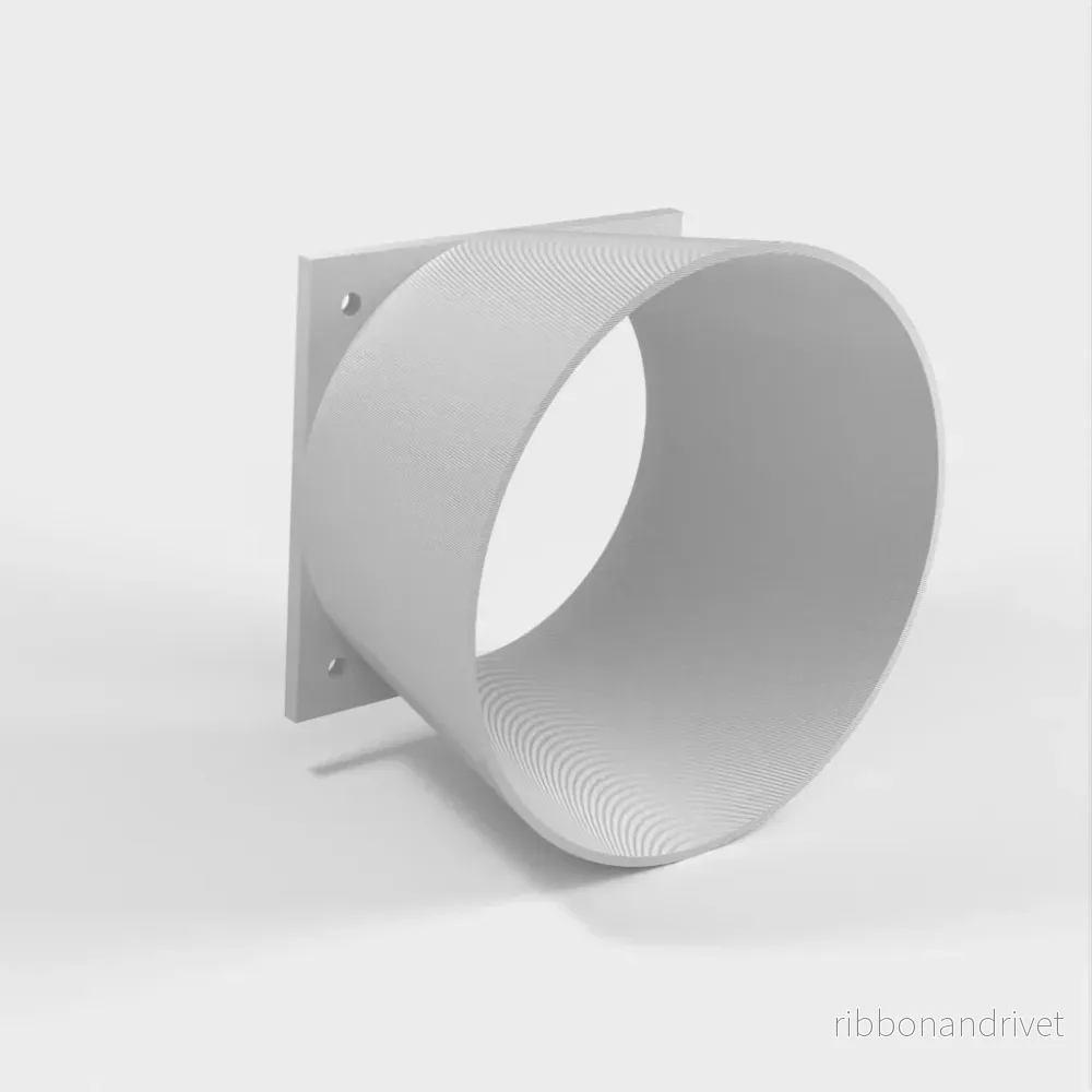 92 mm till 120 mm fläktadapter - Bild 2