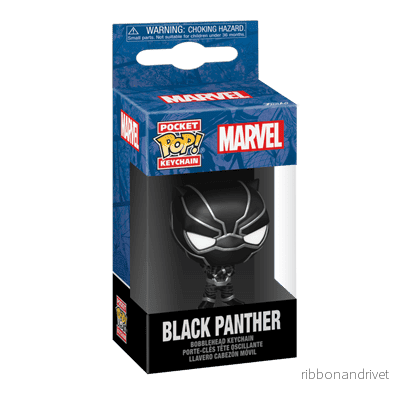 Funko POP Nyckelring: Marvel New Classics - Black Panther - Bild 2