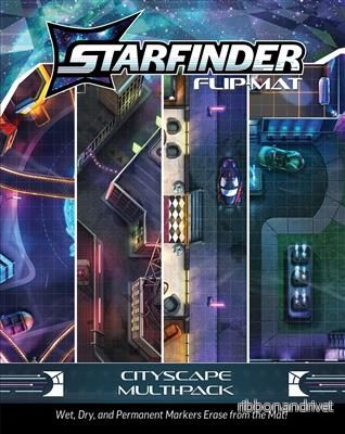 Starfinder Flip-Mat: Cityscape Multi-Pack - Bild 2