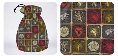Game of Thrones. Sigils Mönster Tärningspåse Game of Thrones. Sigils Mönster Tärningspåse