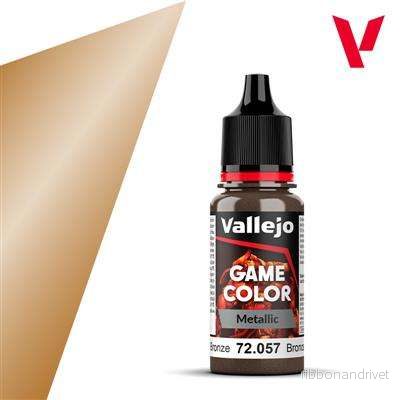 Vallejo Game Color Metal – Bright Bronze 17ml Vallejo Game Color Metal – Bright Bronze 17ml