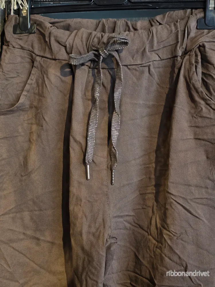 STRETCHBYXA Cozy pants Espresso - Bild 2