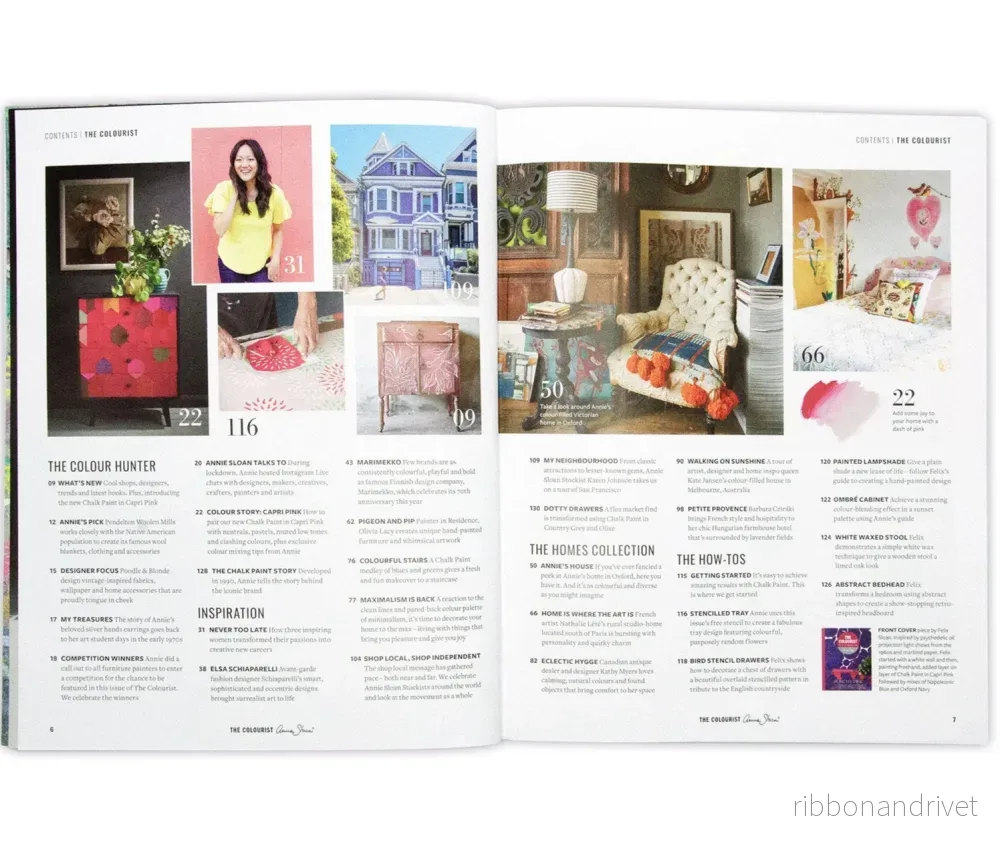 Magasin: The Colourist nr 6 med fokus på rosa - Bild 2