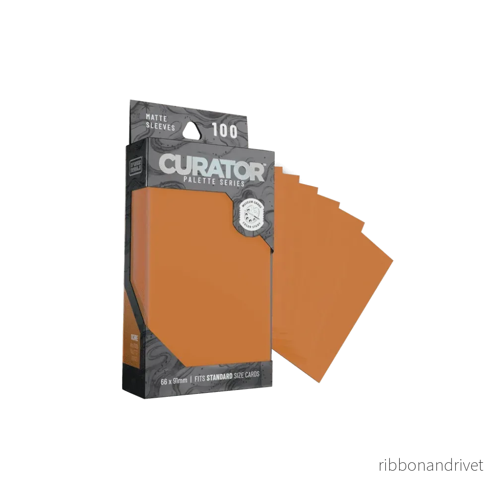 Curator Sleeves: Palette Series: ochre Curator Sleeves: Palette Series: ochre