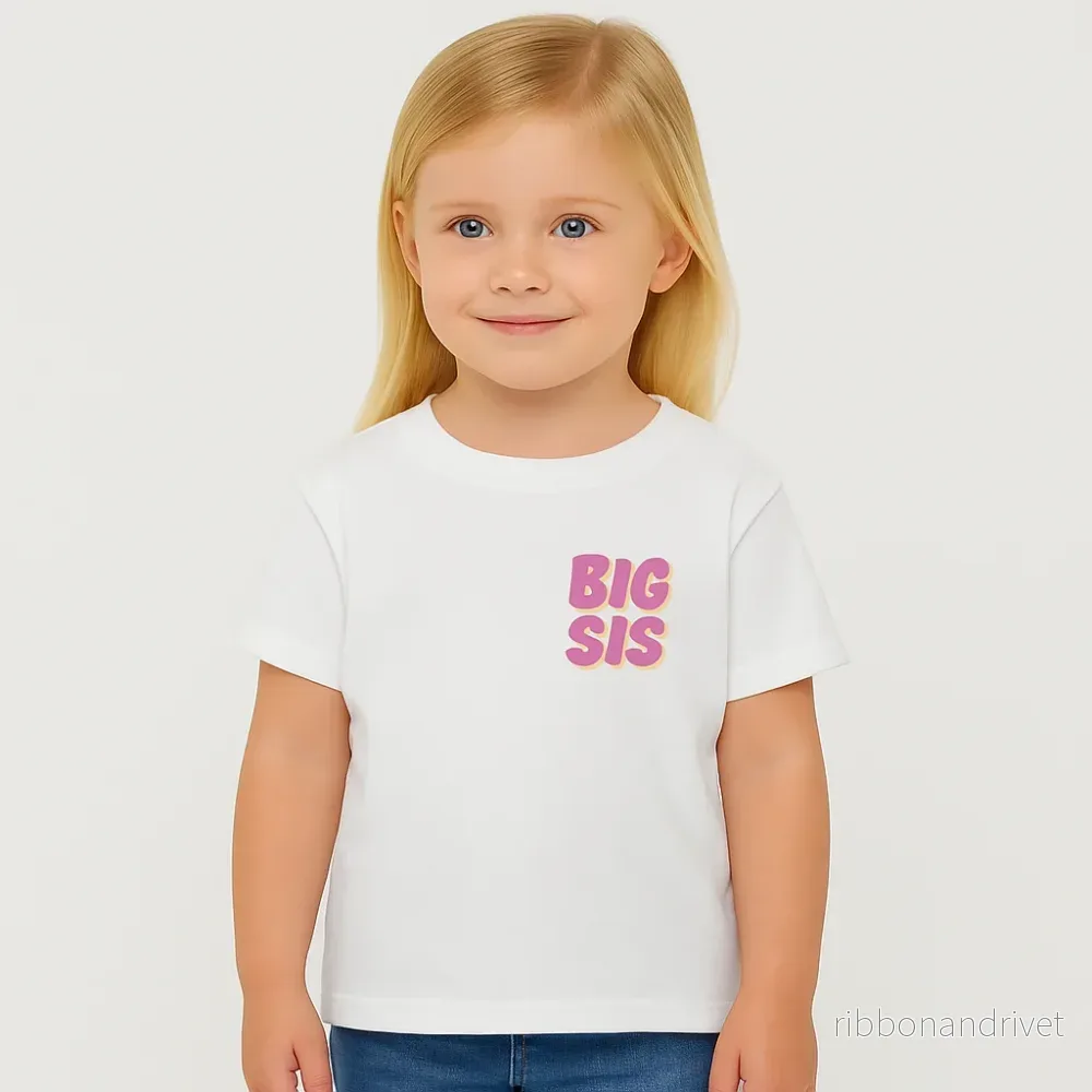Big Sis T-shirt Big Sis T-shirt