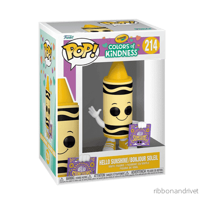 Funko POP Ad Icon: Crayola – Yellow Crayon (Kindness) Funko POP Ad Icon: Crayola – Yellow Crayon (Kindness)