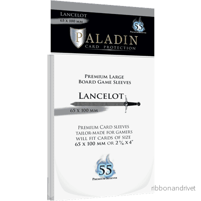 Paladin Sleeves - Lancelot Premium Large 65x100 (55 Sleeves) - Bild 2