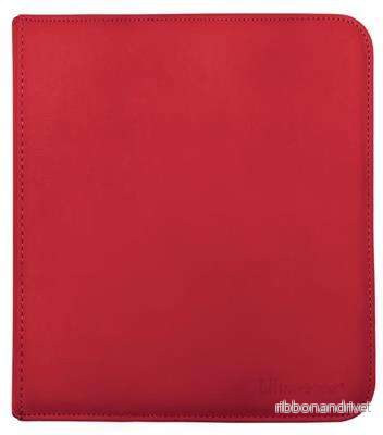 UP - 12-Pocket Zippered PRO-Binder - Röd