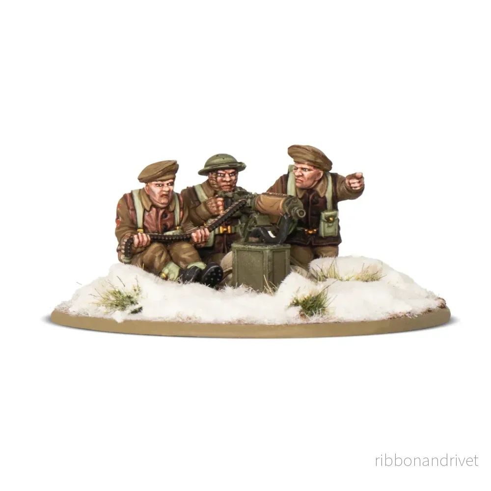 Bolt Action – Brittiska och Kanadensiska Infanteri (Vinter) MMG Team Bolt Action – Brittiska och Kanadensiska Infanteri (Vinter) MMG Team