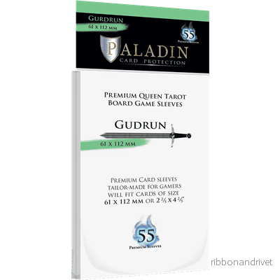 Paladin Sleeves - Gudrun Premium Queen Tarot 61x112mm (55 Sleeves) - Bild 2