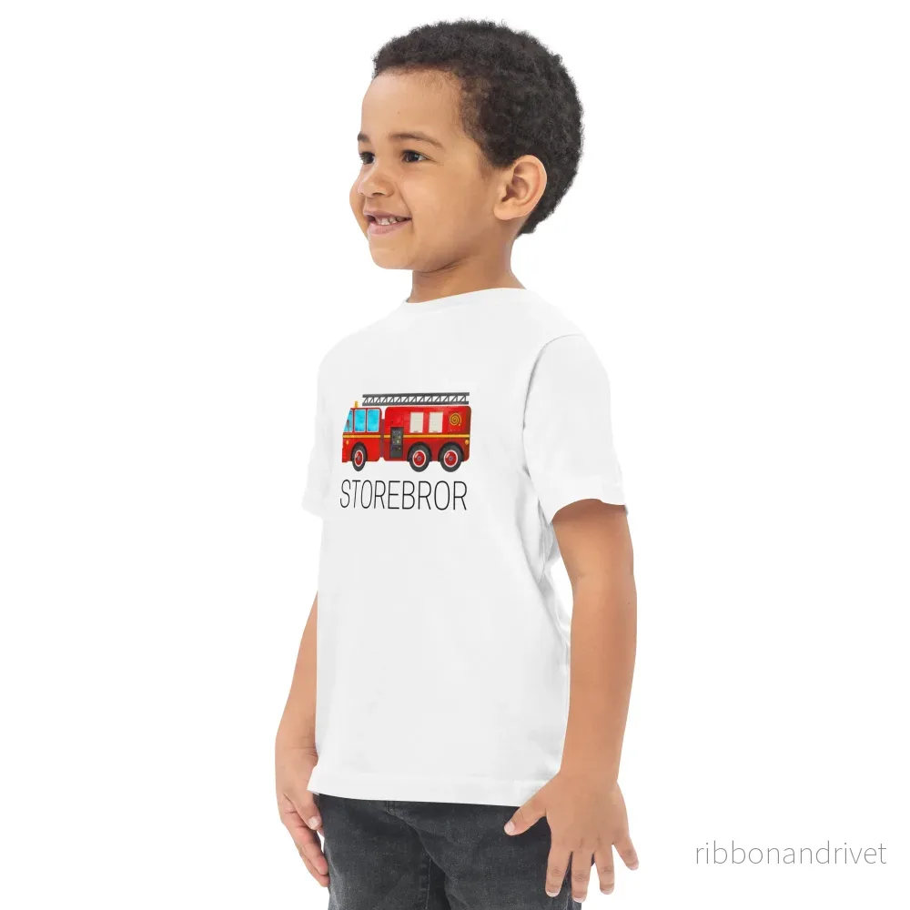 Storebror T-shirt - Brandbil - Bild 3