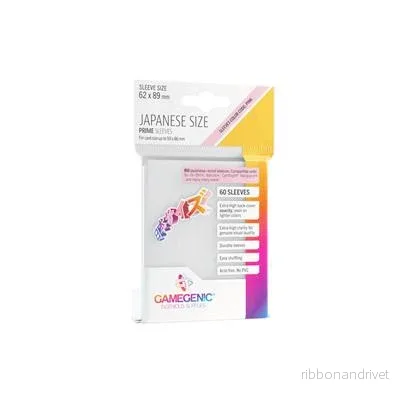 Gamegenic – PRIME Japanskt Stora Ärmar Vita (60 Ärmar) Gamegenic – PRIME Japanskt Stora Ärmar Vita (60 Ärmar)